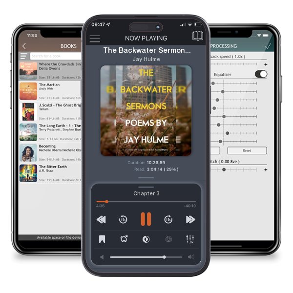Download fo free audiobook The Backwater Sermons by Jay Hulme and listen anywhere on your iOS devices in the ListenBook app.