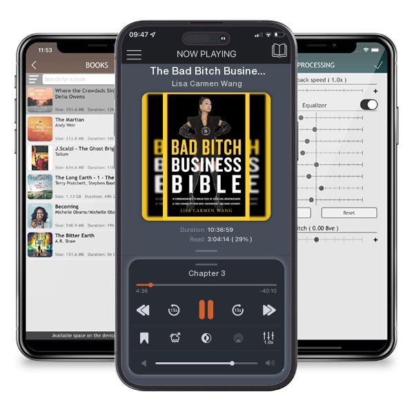 Download fo free audiobook The Bad Bitch Business Bible: 10 Commandments to Break Free... by Lisa Carmen Wang and listen anywhere on your iOS devices in the ListenBook app.