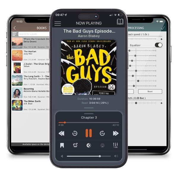 Download fo free audiobook The Bad Guys Episode #14:... by Aaron Blabey and listen anywhere on your iOS devices in the ListenBook app.
