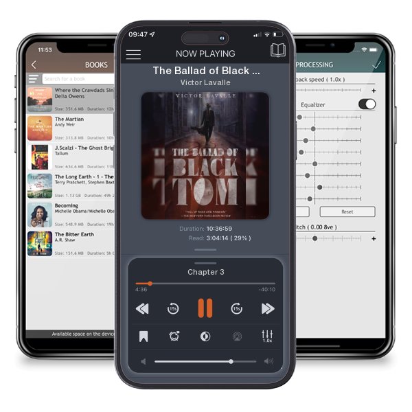 Download fo free audiobook The Ballad of Black Tom by Victor Lavalle and listen anywhere on your iOS devices in the ListenBook app.