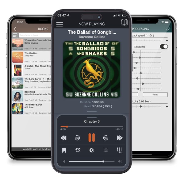 Download fo free audiobook The Ballad of Songbirds and Snakes (a Hunger Games Novel) by Suzanne Collins and listen anywhere on your iOS devices in the ListenBook app.