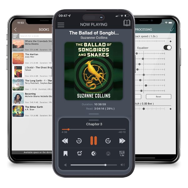 Download fo free audiobook The Ballad of Songbirds and Snakes (The Hunger Games, #0) by Suzanne Collins and listen anywhere on your iOS devices in the ListenBook app.