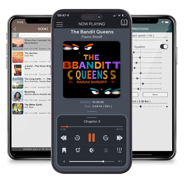Download fo free audiobook The Bandit Queens by Parini Shroff and listen anywhere on your iOS devices in the ListenBook app.