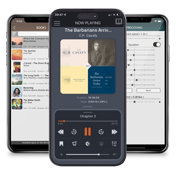 Download fo free audiobook The Barbarians Arrive Today by C.P. Cavafy and listen anywhere on your iOS devices in the ListenBook app.