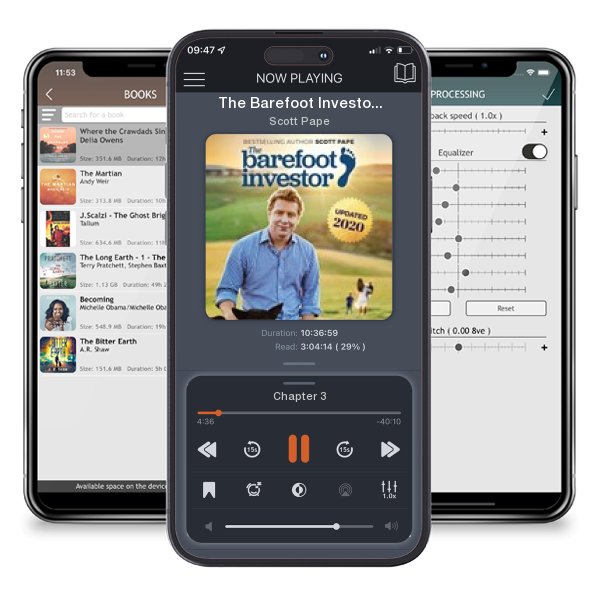 Download fo free audiobook The Barefoot Investor -... by Scott Pape and listen anywhere on your iOS devices in the ListenBook app.