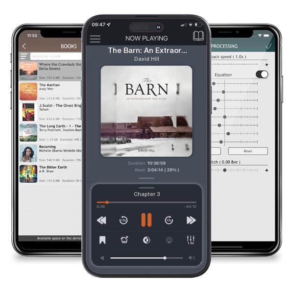 Download fo free audiobook The Barn: An Extraordinary True Story by David Hill and listen anywhere on your iOS devices in the ListenBook app.