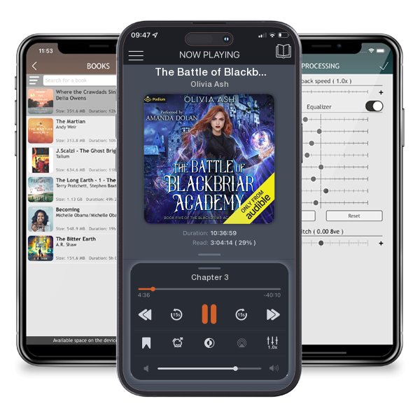 Download fo free audiobook The Battle of Blackbriar Academy by Olivia Ash and listen anywhere on your iOS devices in the ListenBook app.