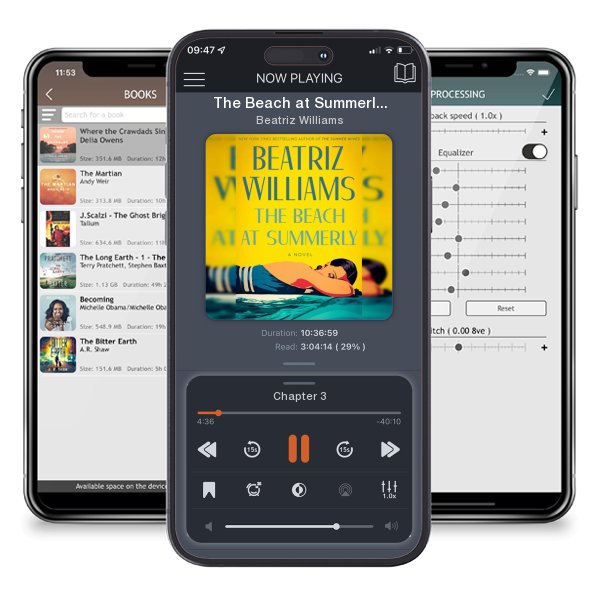 Download fo free audiobook The Beach at Summerly by Beatriz Williams and listen anywhere on your iOS devices in the ListenBook app.
