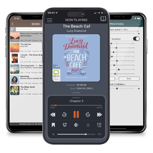 Download fo free audiobook The Beach Café by Lucy Diamond and listen anywhere on your iOS devices in the ListenBook app.