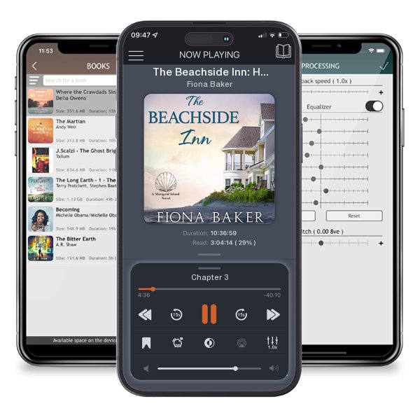 Download fo free audiobook The Beachside Inn: Heartwarming Women's Fiction by Fiona Baker and listen anywhere on your iOS devices in the ListenBook app.