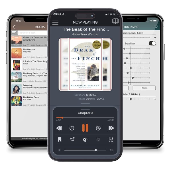 Download fo free audiobook The Beak of the Finch: A Story of Evolution in Our Time by Jonathan Weiner and listen anywhere on your iOS devices in the ListenBook app.