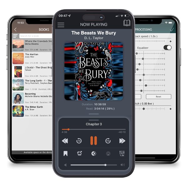 Download fo free audiobook The Beasts We Bury by D. L. Taylor and listen anywhere on your iOS devices in the ListenBook app.