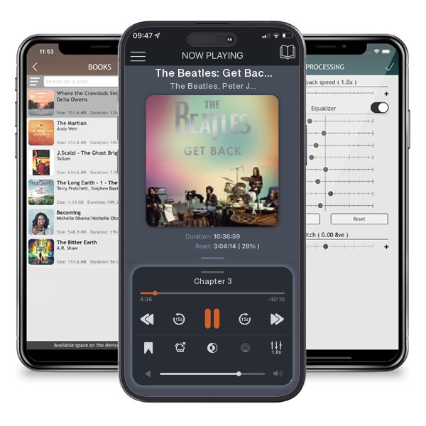Download fo free audiobook The Beatles: Get Back by The Beatles, Peter Jackson,... and listen anywhere on your iOS devices in the ListenBook app.