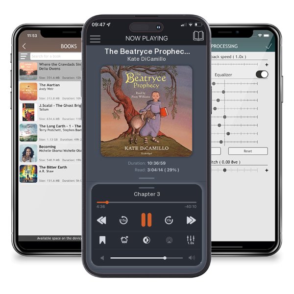 Download fo free audiobook The Beatryce Prophecy by Kate DiCamillo and listen anywhere on your iOS devices in the ListenBook app.