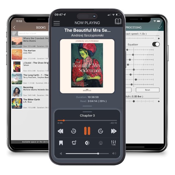 Download fo free audiobook The Beautiful Mrs Seidenman by Andrzej Szczypiorski and listen anywhere on your iOS devices in the ListenBook app.