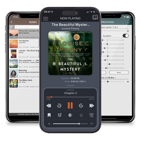 Download fo free audiobook The Beautiful Mystery by Louise Penny and listen anywhere on your iOS devices in the ListenBook app.