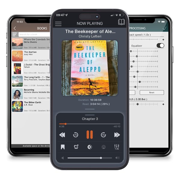 Download fo free audiobook The Beekeeper of Aleppo by Christy Lefteri and listen anywhere on your iOS devices in the ListenBook app.