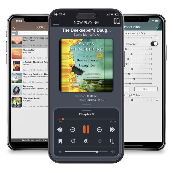 Download fo free audiobook The Beekeeper\'s Daughter by Santa Montefiore and listen anywhere on your iOS devices in the ListenBook app.