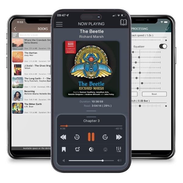 Download fo free audiobook The Beetle by Richard Marsh and listen anywhere on your iOS devices in the ListenBook app.