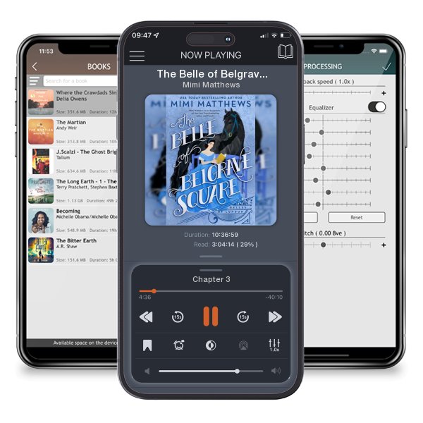 Download fo free audiobook The Belle of Belgrave Square by Mimi Matthews and listen anywhere on your iOS devices in the ListenBook app.