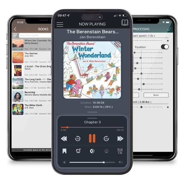 Download fo free audiobook The Berenstain Bears' Winter Wonderland: A Winter and Holiday Book for Kids by Jan Berenstain and listen anywhere on your iOS devices in the ListenBook app.