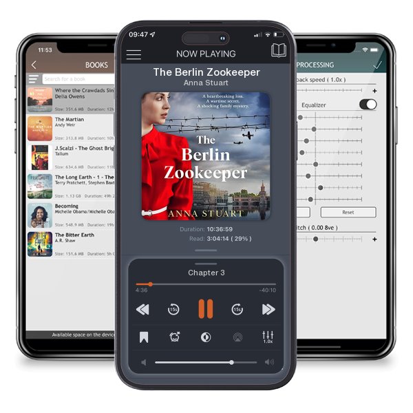 Download fo free audiobook The Berlin Zookeeper by Anna Stuart and listen anywhere on your iOS devices in the ListenBook app.