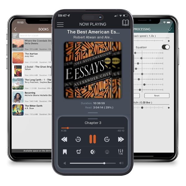 Download fo free audiobook The Best American Essays 2022 by Robert Atwan and Alexander Chee and listen anywhere on your iOS devices in the ListenBook app.