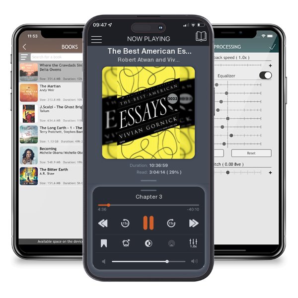 Download fo free audiobook The Best American Essays 2023 by Robert Atwan and Vivian Gornick and listen anywhere on your iOS devices in the ListenBook app.