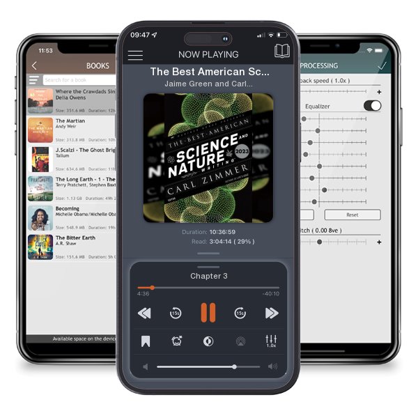Download fo free audiobook The Best American Science and Nature Writing 2023 by Jaime Green and Carl Zimmer and listen anywhere on your iOS devices in the ListenBook app.