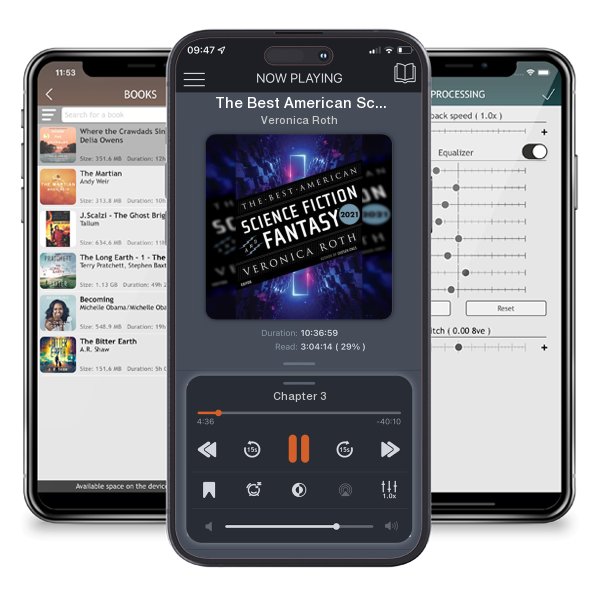 Download fo free audiobook The Best American Science Fiction and Fantasy 2021 by Veronica Roth and listen anywhere on your iOS devices in the ListenBook app.