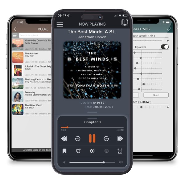 Download fo free audiobook The Best Minds: A Story of Friendship, Madness, and the... by Jonathan Rosen and listen anywhere on your iOS devices in the ListenBook app.