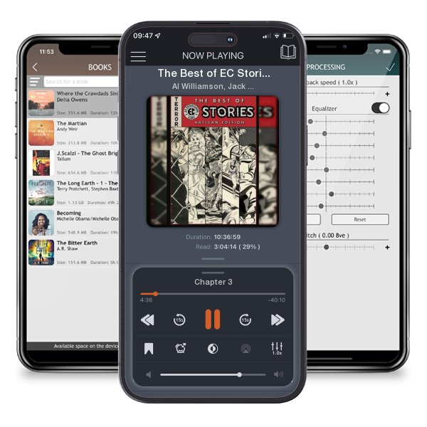 Download fo free audiobook The Best of EC Stories Artisan Edition by Al Williamson, Jack Davis, et al. and listen anywhere on your iOS devices in the ListenBook app.