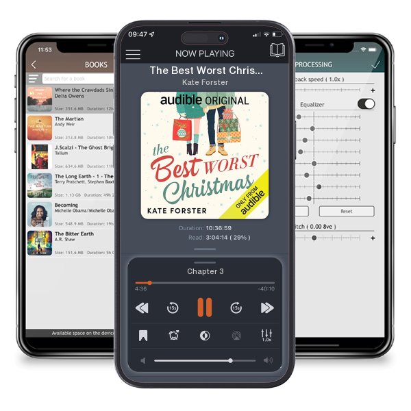 Download fo free audiobook The Best Worst Christmas by Kate Forster and listen anywhere on your iOS devices in the ListenBook app.