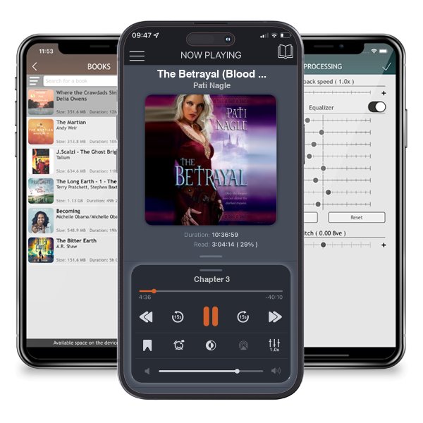 Download fo free audiobook The Betrayal (Blood of the Kindred, #1) by Pati Nagle and listen anywhere on your iOS devices in the ListenBook app.