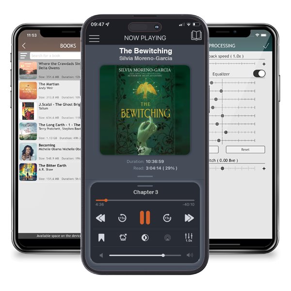 Download fo free audiobook The Bewitching by Silvia Moreno-Garcia and listen anywhere on your iOS devices in the ListenBook app.