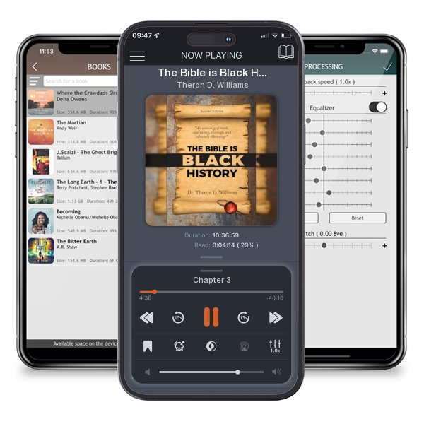 Download fo free audiobook The Bible is Black History by Theron D. Williams and listen anywhere on your iOS devices in the ListenBook app.