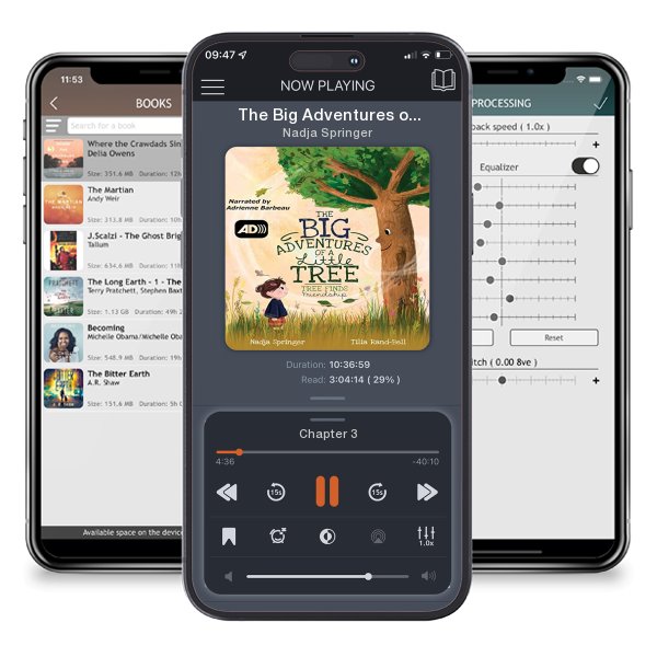 Download fo free audiobook The Big Adventures of a Little Tree: Tree Finds Friendship by Nadja Springer and listen anywhere on your iOS devices in the ListenBook app.