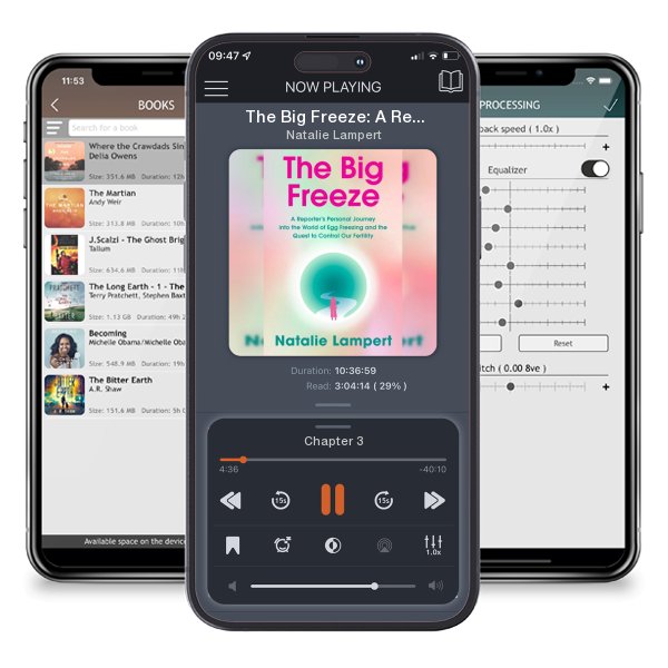 Download fo free audiobook The Big Freeze: A Reporter's Personal Journey Into the World... by Natalie Lampert and listen anywhere on your iOS devices in the ListenBook app.