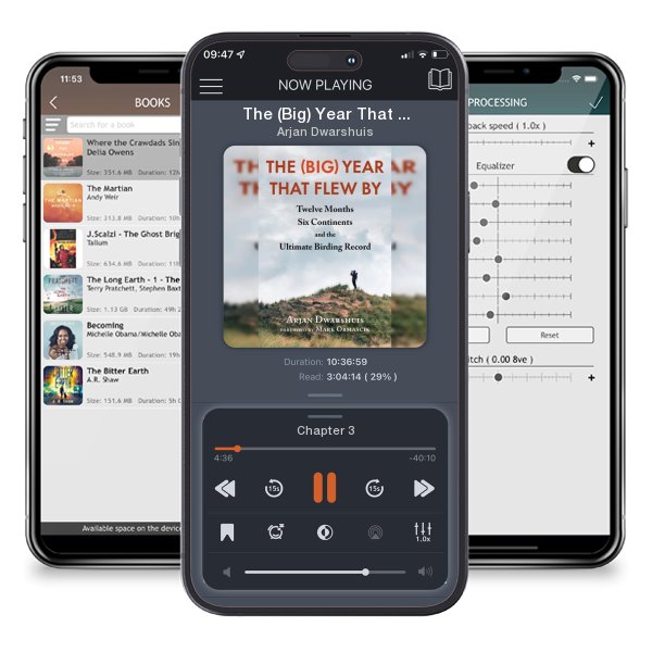 Download fo free audiobook The (Big) Year That Flew by: Twelve Months, Six Continents,... by Arjan Dwarshuis and listen anywhere on your iOS devices in the ListenBook app.