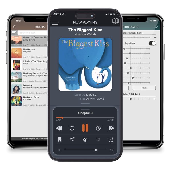 Download fo free audiobook The Biggest Kiss by Joanna Walsh and listen anywhere on your iOS devices in the ListenBook app.