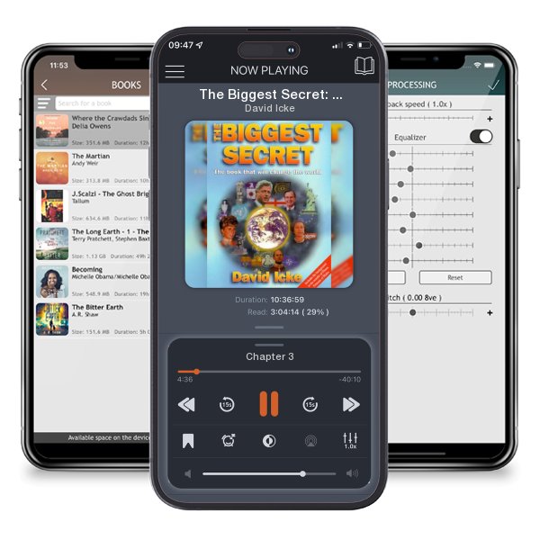Download fo free audiobook The Biggest Secret: The Book That Will Change the World by David Icke and listen anywhere on your iOS devices in the ListenBook app.