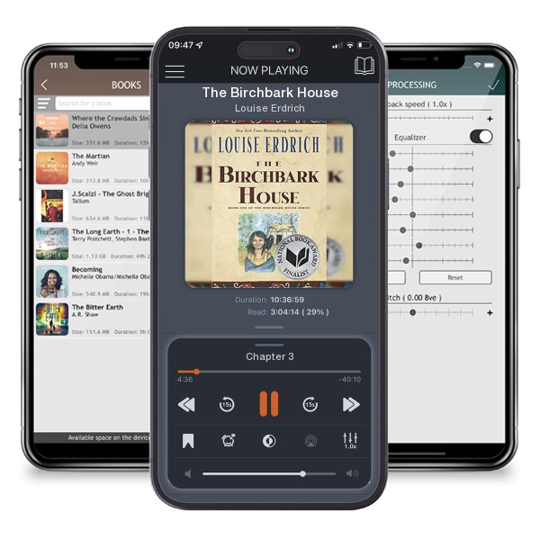 Download fo free audiobook The Birchbark House by Louise Erdrich and listen anywhere on your iOS devices in the ListenBook app.