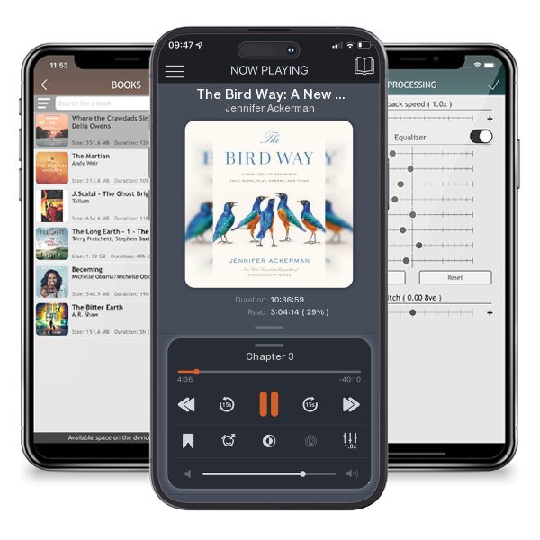 Download fo free audiobook The Bird Way: A New Look at How Birds Talk, Work, Play,... by Jennifer Ackerman and listen anywhere on your iOS devices in the ListenBook app.