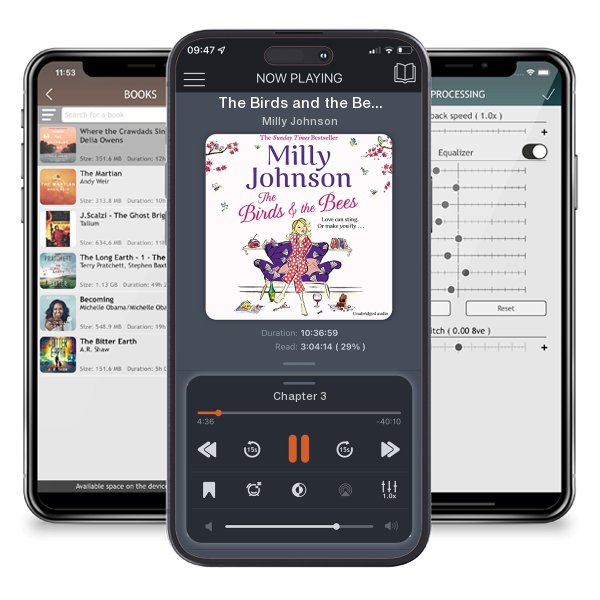 Download fo free audiobook The Birds and the Bees by Milly Johnson and listen anywhere on your iOS devices in the ListenBook app.
