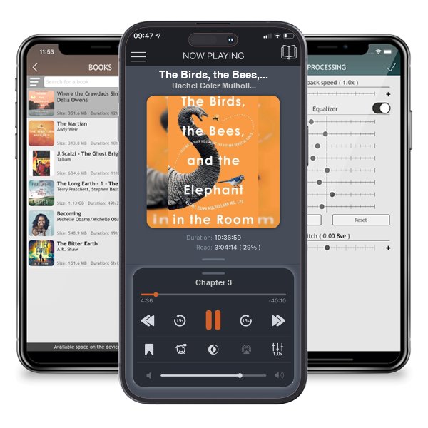 Download fo free audiobook The Birds, the Bees, and the Elephant in the Room: Talking to... by Rachel Coler Mulholland and listen anywhere on your iOS devices in the ListenBook app.