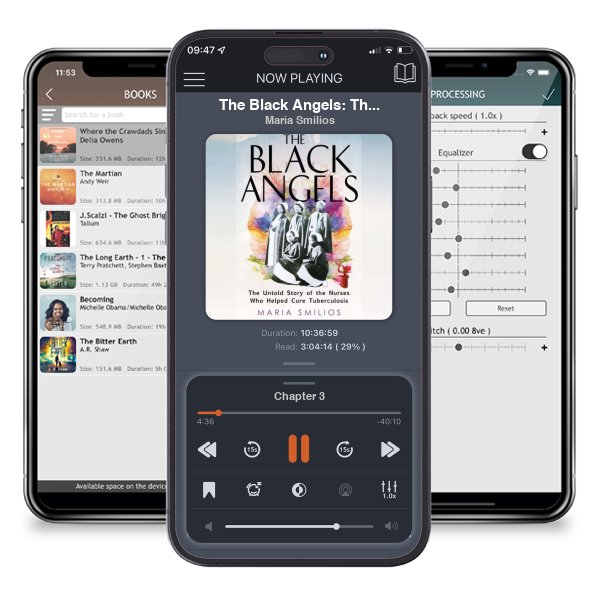 Download fo free audiobook The Black Angels: The Untold Story of the Nurses Who Helped Cure Tuberculosis by Maria Smilios and listen anywhere on your iOS devices in the ListenBook app.