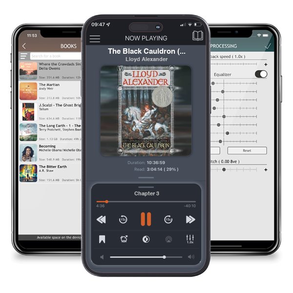 Download fo free audiobook The Black Cauldron (The Chronicles of Prydain, #2) by Lloyd Alexander and listen anywhere on your iOS devices in the ListenBook app.