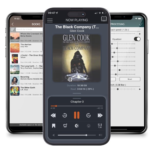 Download fo free audiobook The Black Company (The Chronicles of the Black Company, #1) by Glen Cook and listen anywhere on your iOS devices in the ListenBook app.