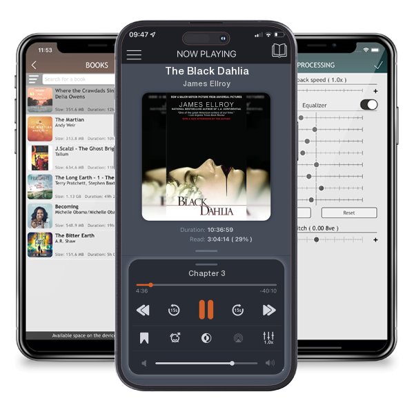 Download fo free audiobook The Black Dahlia by James Ellroy and listen anywhere on your iOS devices in the ListenBook app.