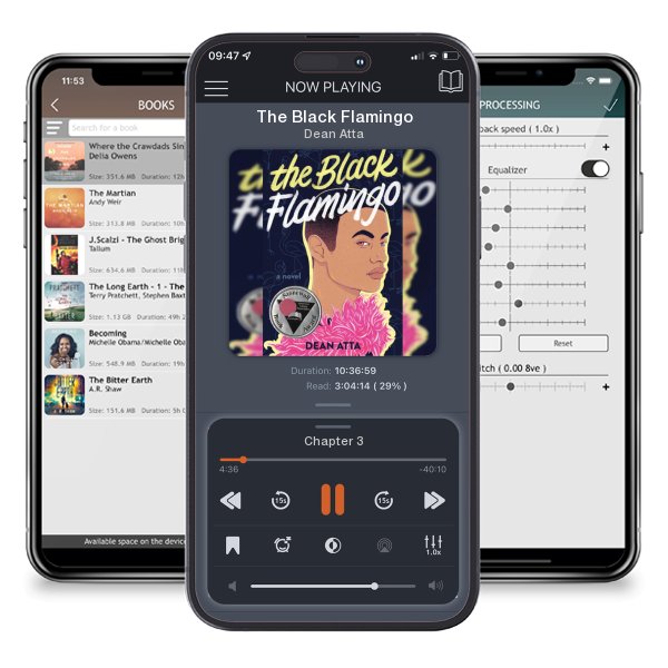Download fo free audiobook The Black Flamingo by Dean Atta and listen anywhere on your iOS devices in the ListenBook app.